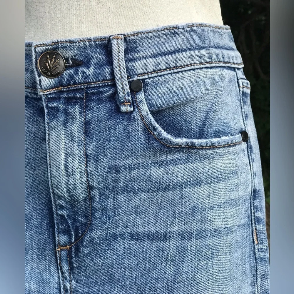 RAG & BONE High Rise Straight Leg Light Stone Wash Jeans Size 26 Zipper Fly - Picture 13 of 13
